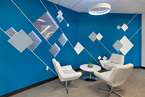 waiting area in an office setting